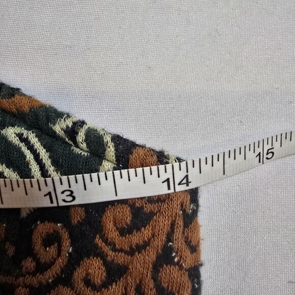 Anthropologie One Shoulder Jacquard Midi Dress - Picture 8 of 12